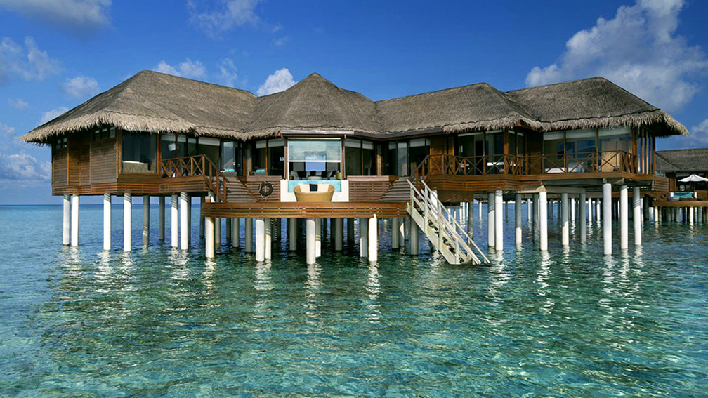 Two Bedroom Ocean Pavilion with Pool at Huvafen Fushi, Maldives