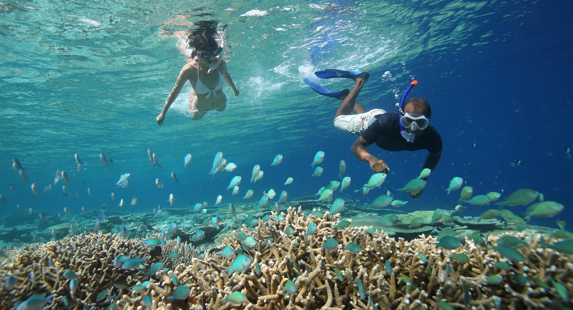 Anantara Kihavah Snorkelling